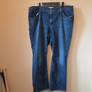 Signature by Levi Strauss Women’s Dark Blue Boot Cut Jeans